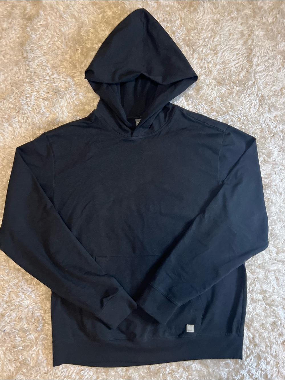 Vuori Black Men's Pullover Hoodie